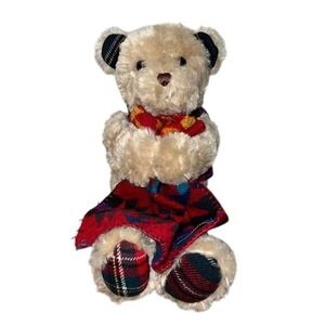 Pendleton by‎ Gund Vintage Teddy Bear Plush Stuffed Animal with Blanket & Vest